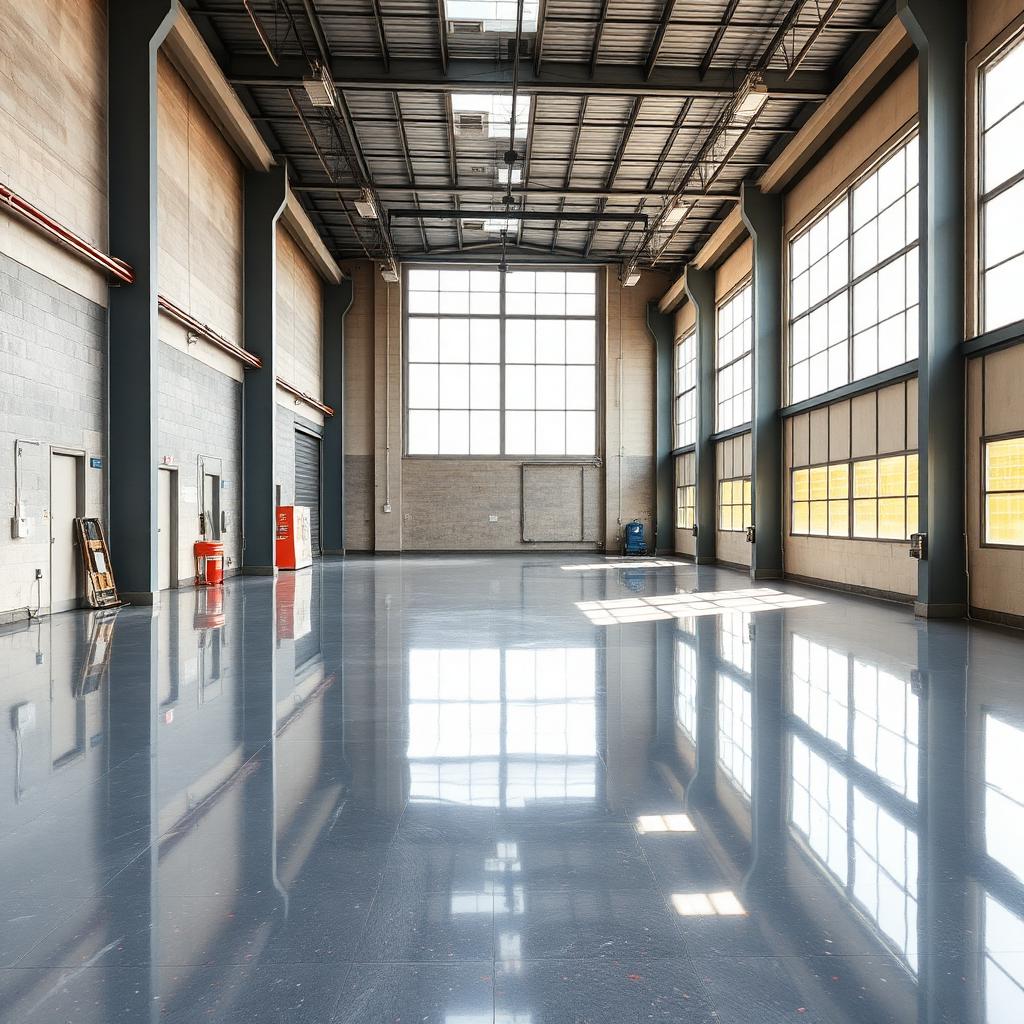 Metallic epoxy residence