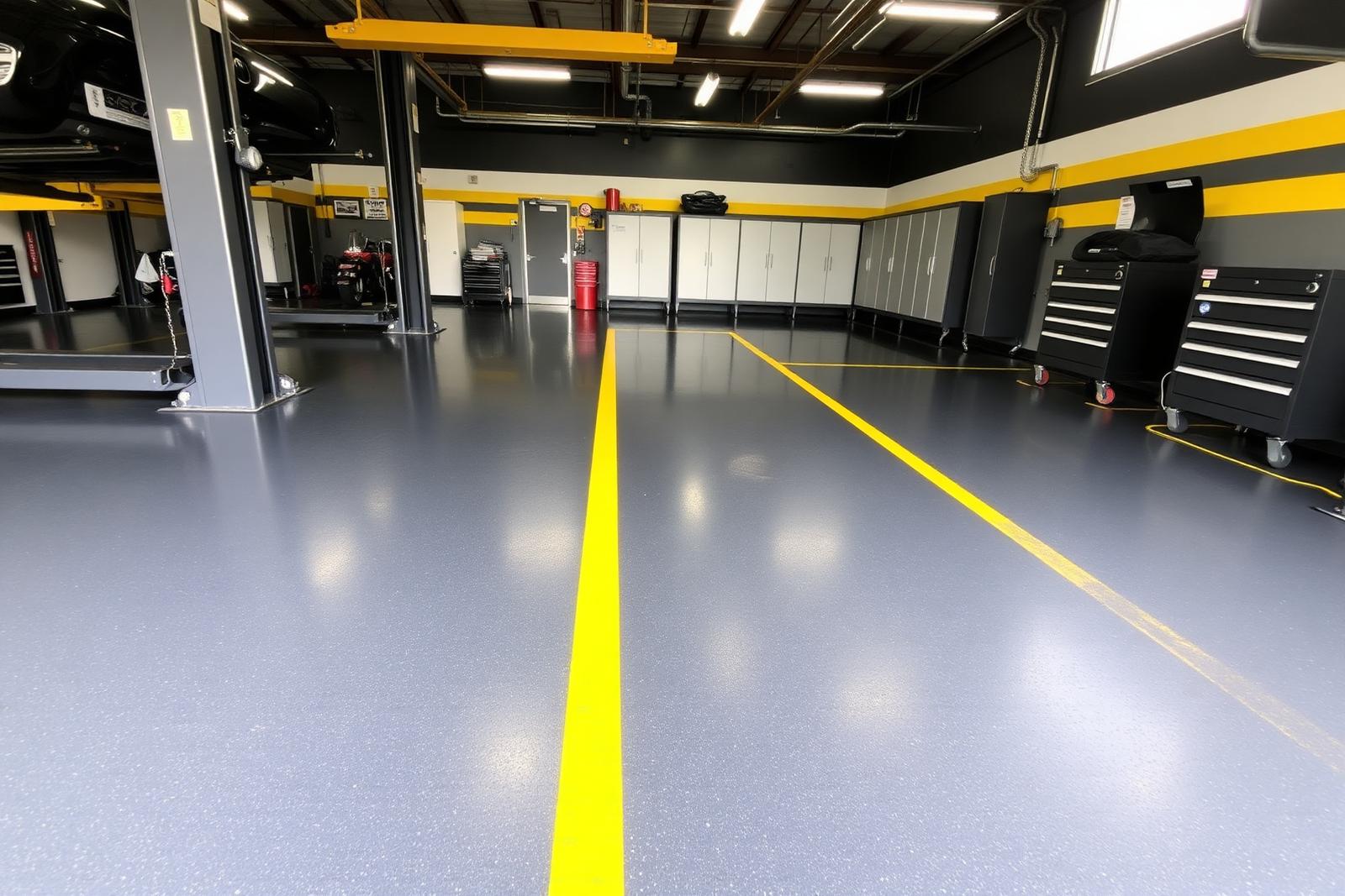 Chemical-resistant urethane bay